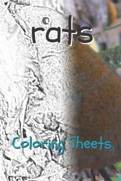 Rat Coloring Sheets: 30 Rat Drawings, Coloring Sheets Adults Relaxation, Coloring Book for Kids, for Girls, Volume 12 - Smith, Julian