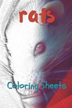 Rat Coloring Sheets: 30 Rat Drawings, Coloring Sheets Adults Relaxation, Coloring Book for Kids, for Girls, Volume 3 - Smith, Julian