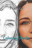 Human Coloring Sheets: 30 Human Drawings, Coloring Sheets Adults Relaxation, Coloring Book for Kids, for Girls, Volume 4