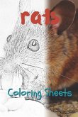 Rat Coloring Sheets: 30 Rat Drawings, Coloring Sheets Adults Relaxation, Coloring Book for Kids, for Girls, Volume 6