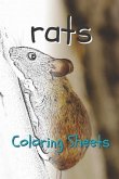 Rat Coloring Sheets: 30 Rat Drawings, Coloring Sheets Adults Relaxation, Coloring Book for Kids, for Girls, Volume 13
