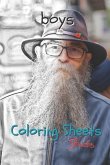Boy Coloring Sheets: 30 Boy Drawings, Coloring Sheets Adults Relaxation, Coloring Book for Kids, for Girls, Volume 5