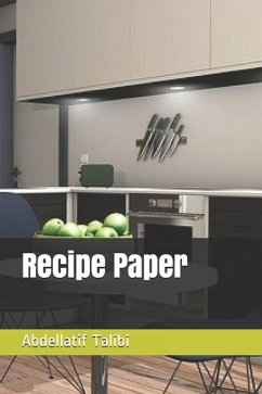 Recipe Paper - Talibi, Abdellatif