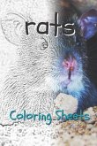 Rat Coloring Sheets: 30 Rat Drawings, Coloring Sheets Adults Relaxation, Coloring Book for Kids, for Girls, Volume 15