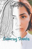 People Coloring Sheets: 30 People Drawings, Coloring Sheets Adults Relaxation, Coloring Book for Kids, for Girls, Volume 14