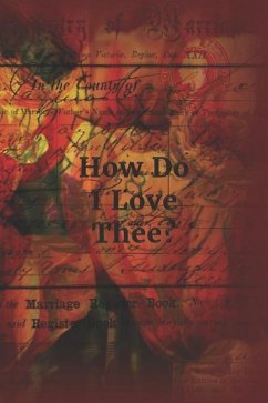 How Do I Love Thee?: Orange Tulip Ephemera Cover - Cullen, Lynette