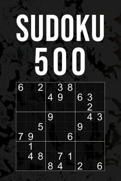 Sudoku facile - moyen - 500 Grilles 9x9: Jeu Classique Pour Adultes Avec Solutions Pour Joueurs Débutants - Sudoku Print