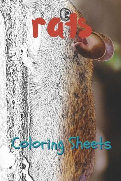 Rat Coloring Sheets: 30 Rat Drawings, Coloring Sheets Adults Relaxation, Coloring Book for Kids, for Girls, Volume 10 - Smith, Julian