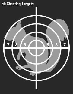 55 Shooting Targets: Squirrel Shooting Targets - Black - Special Targets