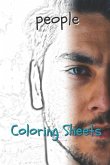 People Coloring Sheets: 30 People Drawings, Coloring Sheets Adults Relaxation, Coloring Book for Kids, for Girls, Volume 3