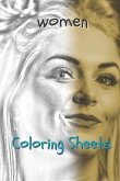 Woman Coloring Sheets: 30 Woman Drawings, Coloring Sheets Adults Relaxation, Coloring Book for Kids, for Girls, Volume 6