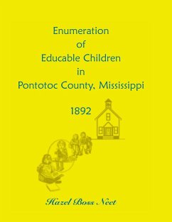 Enumeration of Educatable Children in Pontotoc County, Mississippi, 1892 - Neet, Hazel Boss