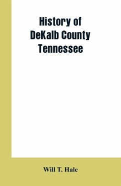 Cover History of DeKalb county Tennessee