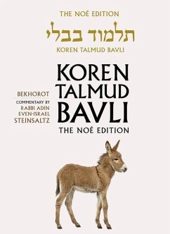 Koren Talmud Bavli, Noe Edition, Vol 39: Bekhorot, Hebrew/English, Large, Color - Steinsaltz, Adin