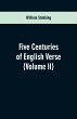 Five Centuries of English Verse - Bild 1