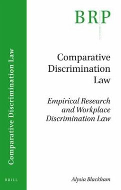 Empirical Research and Workplace Discrimination Law - Blackham, Alysia