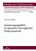 Kostentragungspflicht im deutschen und englischen Zivilprozessrecht (eBook, ePUB)