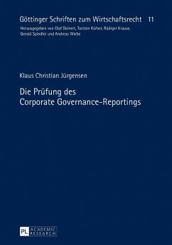 Die Pruefung des Corporate Governance-Reportings (eBook, ePUB) - Klaus Christian Jurgensen, Jurgensen