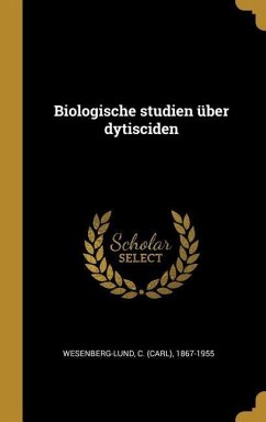 Biologische Studien Über Dytisciden