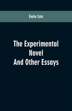 The Experimental Novel - Zola, Émile