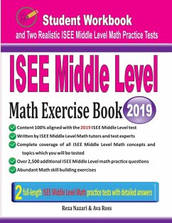 ISEE Middle Level Math Exercise Book - Nazari, Reza; Ross, Ava