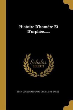 Cover Histoire D'homère Et D'orphée......