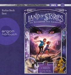 Die Rückkehr der Zauberin / Land of Stories Bd.2 (2 MP3-CDs) - Colfer, Chris