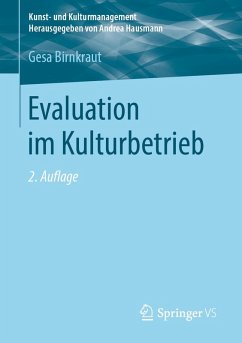 Evaluation im Kulturbetrieb (eBook, PDF) Cover Evaluation im Kulturbetrieb (eBook, PDF)