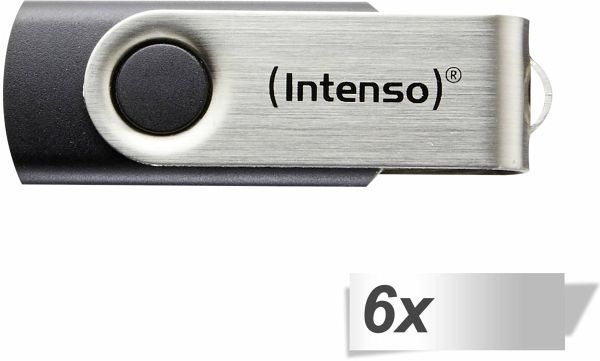 6x1 Intenso Basic Line 32GB USB Stick 2.0 - Portofrei bei bücher.de kaufen