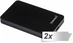 2x1 Intenso Memory Case 4TB 2,5 USB 3.0 schwarz