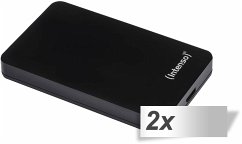 2x1 Intenso Memory Case 4TB 2,5 USB 3.0 schwarz