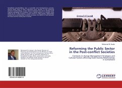 Reforming the Public Sector in the Post-conflict Societies