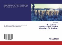 The Outline of Contemporary Canadian Literature for Students