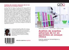 Análisis de eventos adversos de LC en pacientes en ensayo clínico