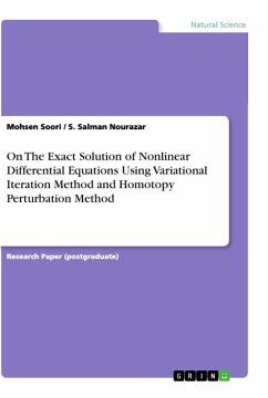 On The Exact Solution of Nonlinear Differential Equations Using Variational Iteration Method and Homotopy Perturbation Method