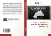 Statut de la femme et mortalité des enfants au Burkina Faso