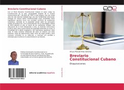 Breviario Constitucional Cubano - Arias Sánchez, Arturo Manuel