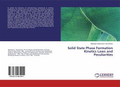 Solid State Phase Formation Kinetics Laws and Peculiarities