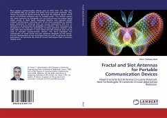 Fractal and Slot Antennas for Portable Communication Devices - Abed, Amer Tawfeeq