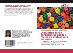 Evaluación de los aprendizajes desde el marco de evaluar para aprender - Núñez Méndez, Allyson;Vargas, Martín;Fernandez, Liliana