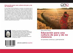 Educación para una cultura de paz y de no violencia - Núñez Méndez, Allyson