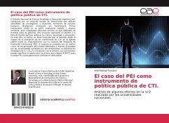El caso del PEI como instrumento de política pública de CTI. - Toscano, Ariel Rodrigo