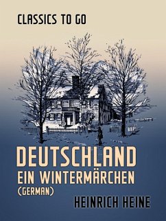 Deutschland Ein Wintermärchen (German) (eBook, ePUB) - Heine, Heinrich
