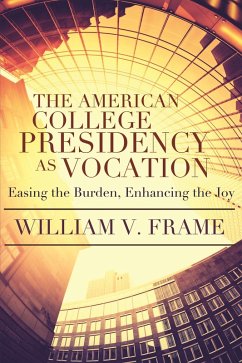 Cover American College Presidency as Vocation (eBook, ePUB)