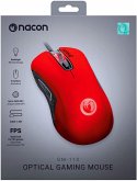 NACON Optical Gaming Mouse GM-110, USB-Maus, 2400 dpi, rot
