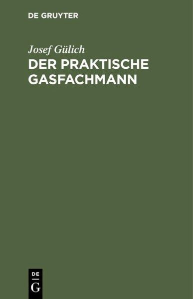 Der praktische Gasfachmann Der praktische Gasfachmann