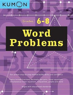 Cover Kumon Word Problems Grades 6/8