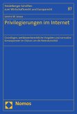 Privilegierungen im Internet (eBook, PDF)