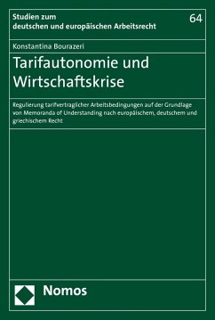 Cover Tarifautonomie und Wirtschaftskrise (eBook, PDF)