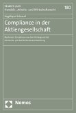 Compliance in der Aktiengesellschaft (eBook, PDF)